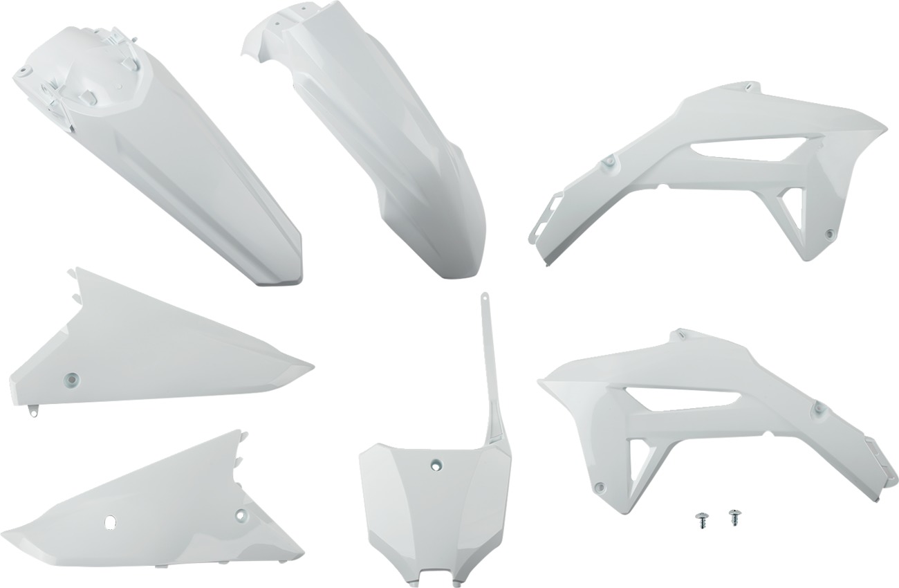 Complete Kits for Honda - Honda Plastic Kit White - Click Image to Close