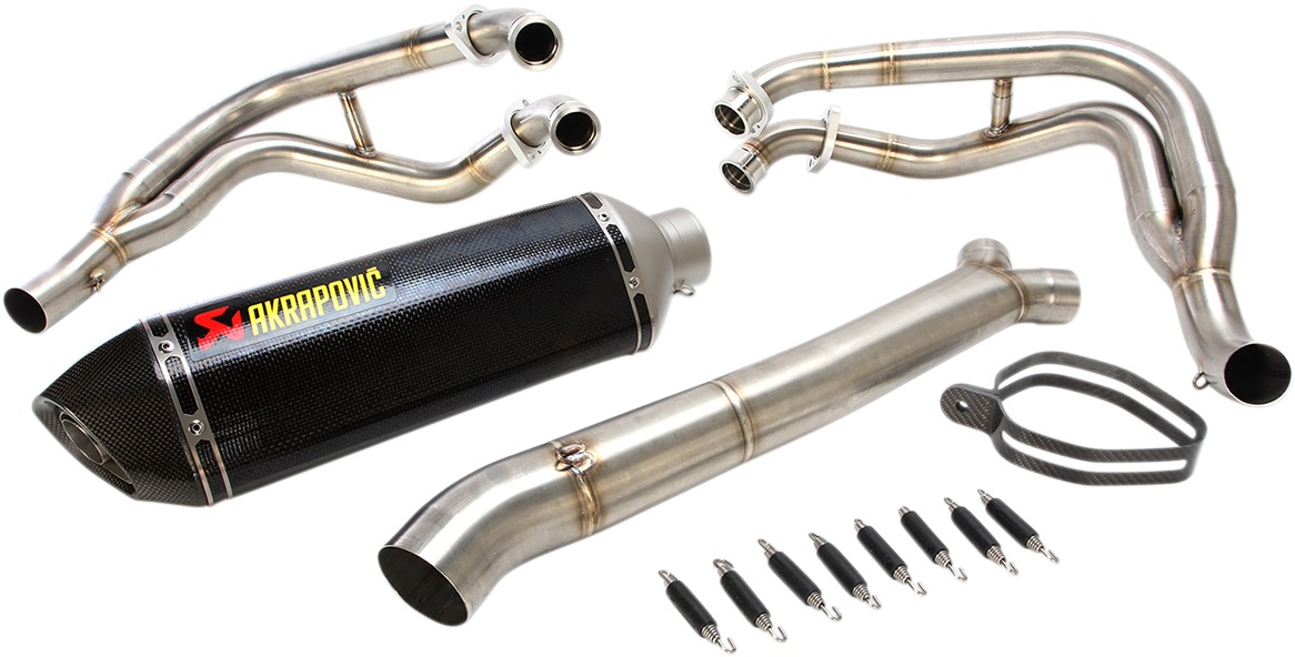 Racing Carbon Fiber Full Exhaust - For Gen. 2 Suzuki Hayabusa - Click Image to Close