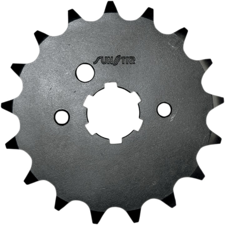 Front Steel Countershaft Sprocket - 17 Tooth 520 - Click Image to Close