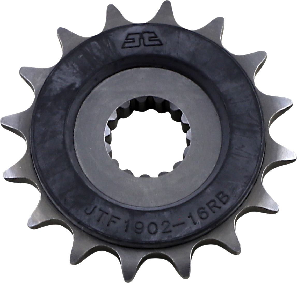 Front Steel Countershaft Sprocket w/ Rubber Damper - 16 Tooth 520 - Click Image to Close