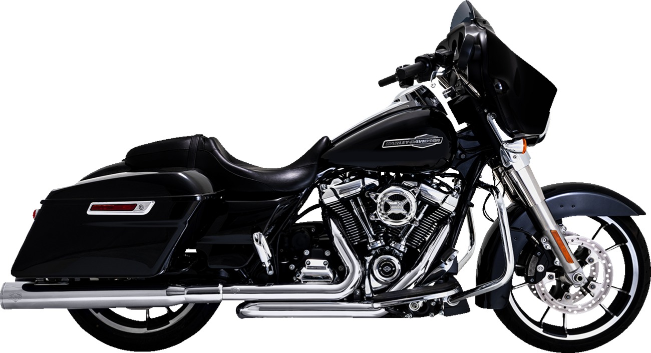 Vance & Hines HD Dresser Duals 17-22 HDr/Heatshield PCX Header Exhaust - Click Image to Close