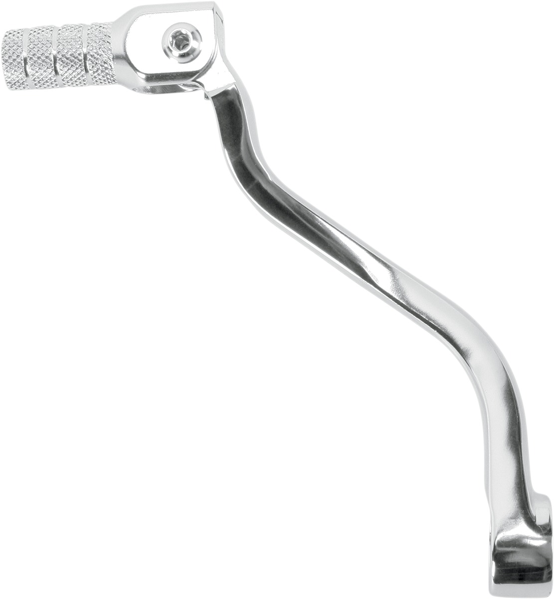 Aluminum Folding Shift Lever Chrome - For 99-12 KTM 250-560 - Click Image to Close