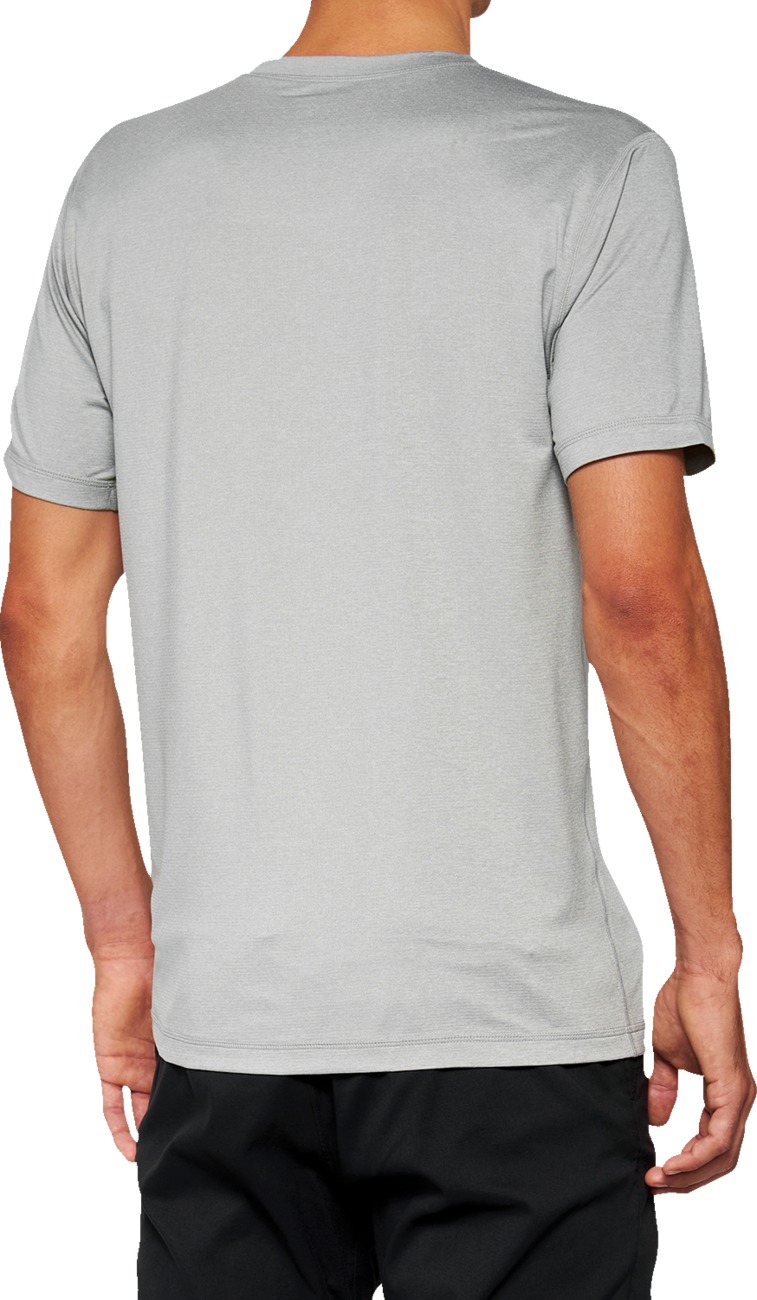 Men's Mission Athletic Tee - Mission Ath Tee Hthr Gry Sm - Click Image to Close