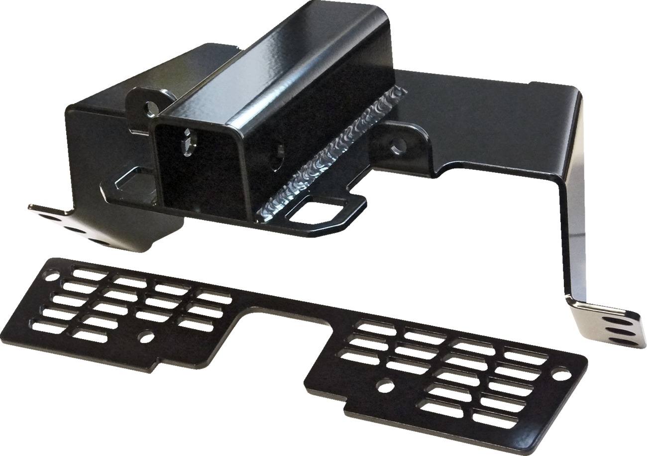 2 in. Receiver Hitch Front Upper - For 21-23 Polaris Ranger 570/ Crew 400-800 w/800 Body Style - Click Image to Close