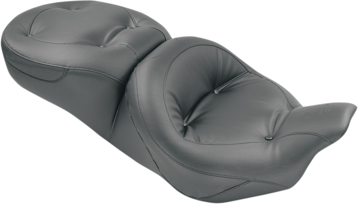 Ultra Touring Regal Stitched 2-Up Seat - For 08-20 Harley FLH FLT - Click Image to Close