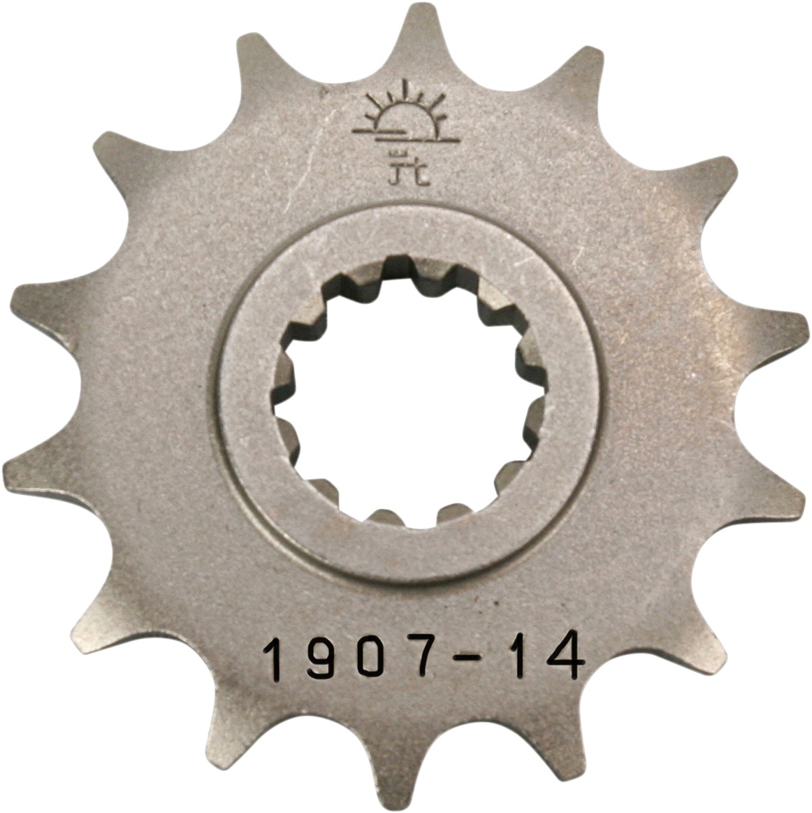 Front Steel Countershaft Sprocket - 14 Tooth 428 - Click Image to Close