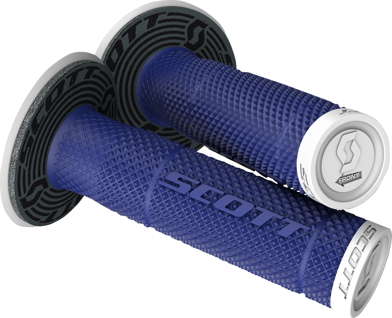 SX II Grips - Sxii Grip Whtblu - Click Image to Close