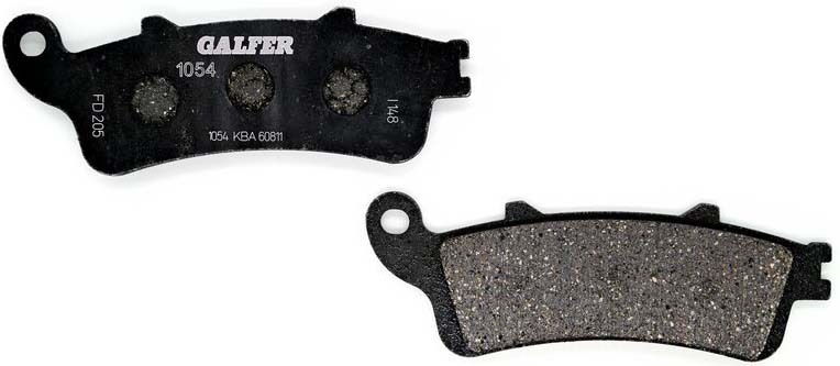 Semi-Metallic Compound Brake Pads - Front Pads - Click Image to Close