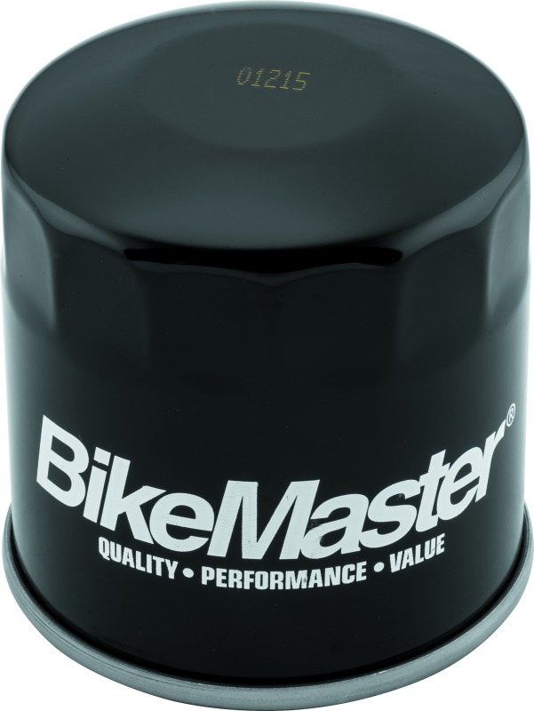 BikeMaster BMW BM-163 Oil Filter - Black - Click Image to Close