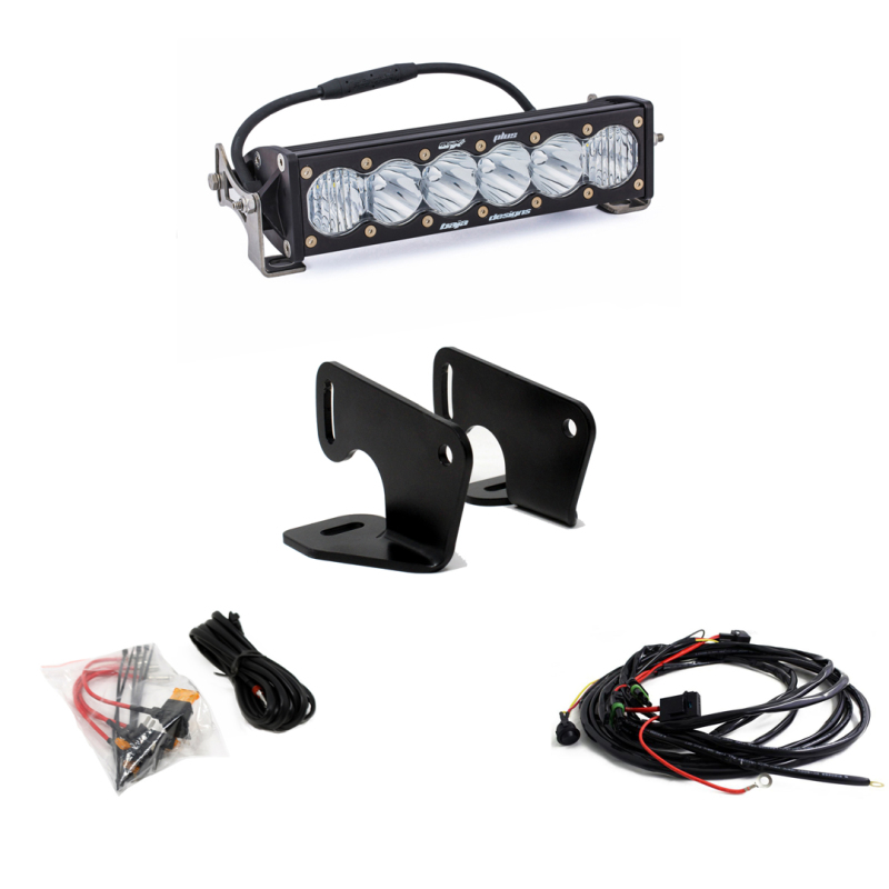 Polaris RZR Pro XP Hood Light Mount Kit 10in OnX6+ - Click Image to Close