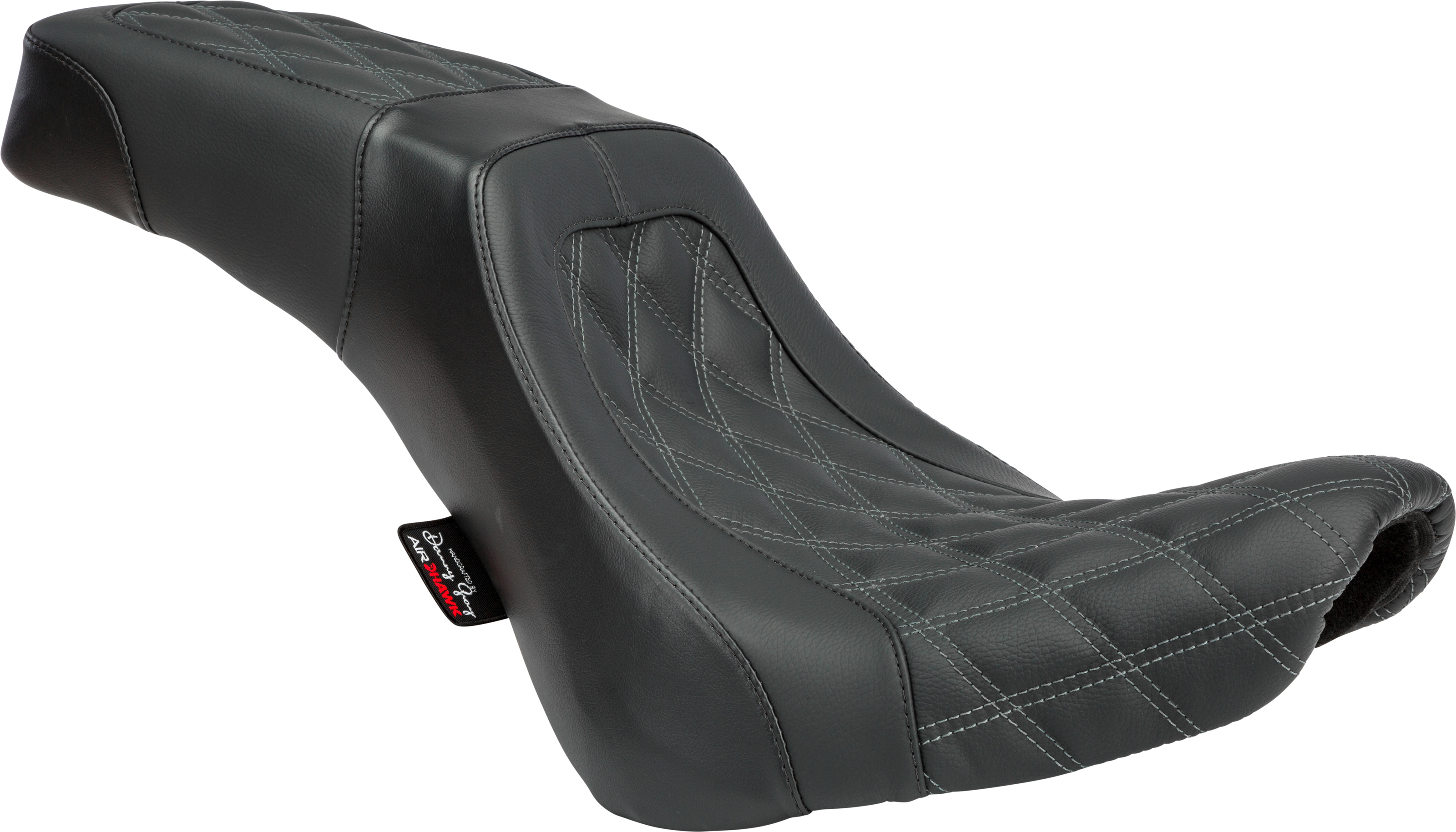 Weekday 2-Up IST Diamond Seat Air Low&Back - For 18-20 Harley Softail - Click Image to Close