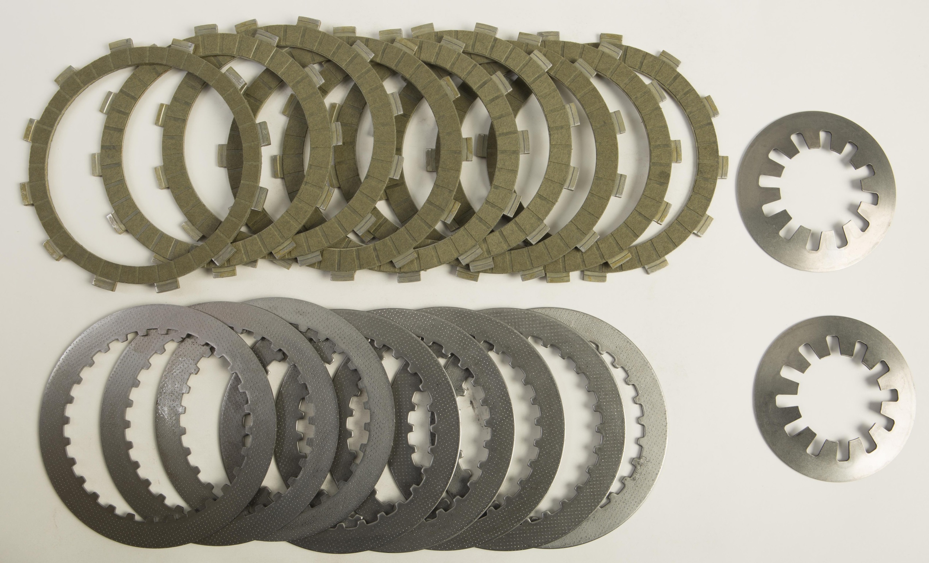 SRK Complete Clutch Kit - Aramid Fiber Friction Plates, Steels, & Springs - Click Image to Close