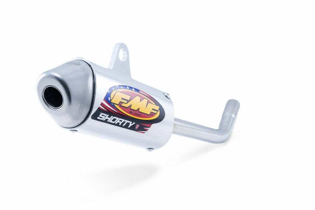 Powercore 2 Shorty Slip On Exhaust Silencer - For 22-24 Yamaha YZ125 - Click Image to Close