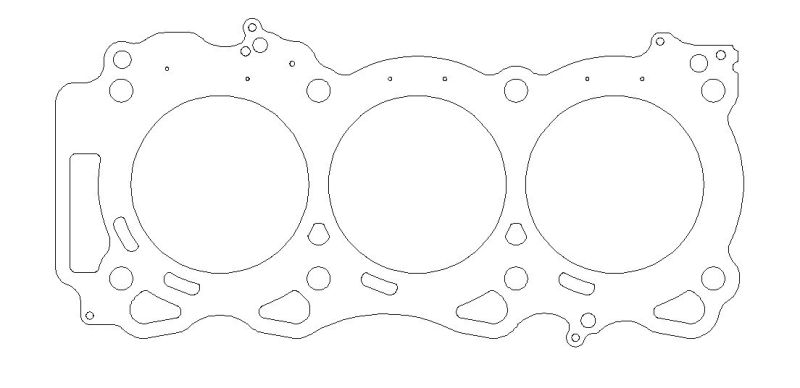 97mm Bore .030 inch MLS Head Gasket - Left - For Nissan VQ35/37 Gen3 - Click Image to Close