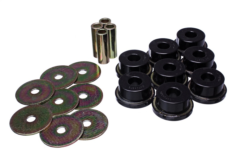 Rear Subframe Bushing Set - Black - For 05-09 Subaru Legacy - Click Image to Close