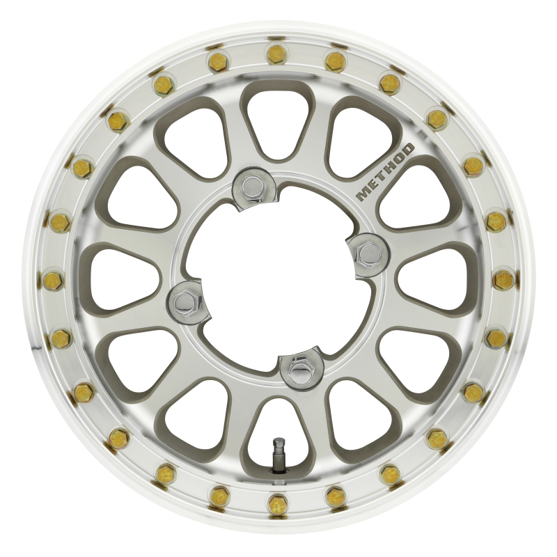 401-R UTV Beadlock Wheel 15x5 / 2.5+2.5/0mm Offset / 4x156 / 127mm CB Machined - Click Image to Close