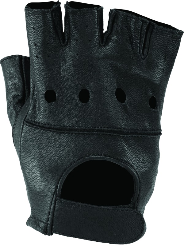 River Road Hollister Shorty Gloves Black - XL - Click Image to Close