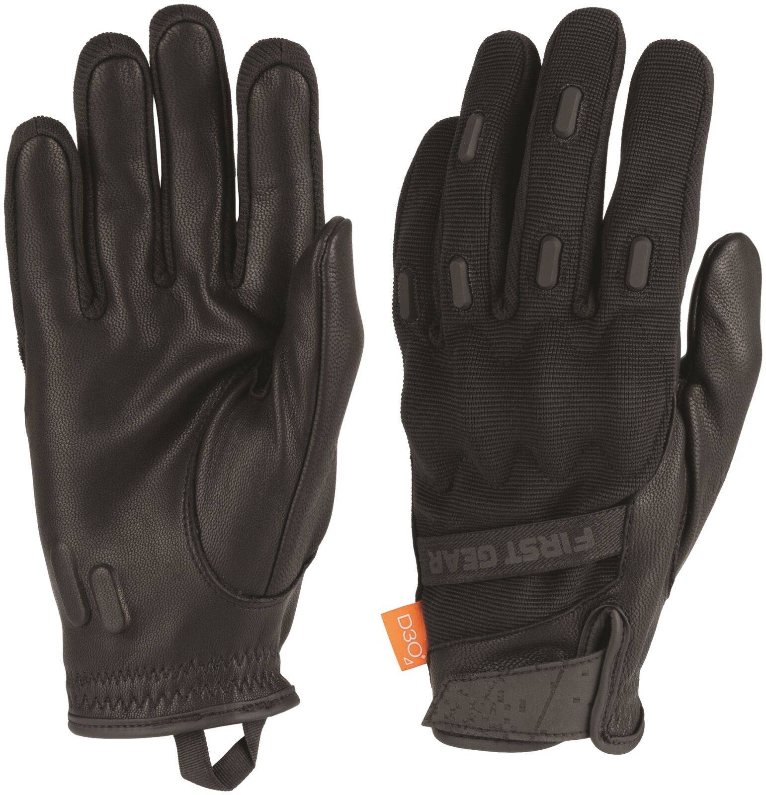 FIRSTGEAR Torque Gloves Mens Black - Medium - Click Image to Close