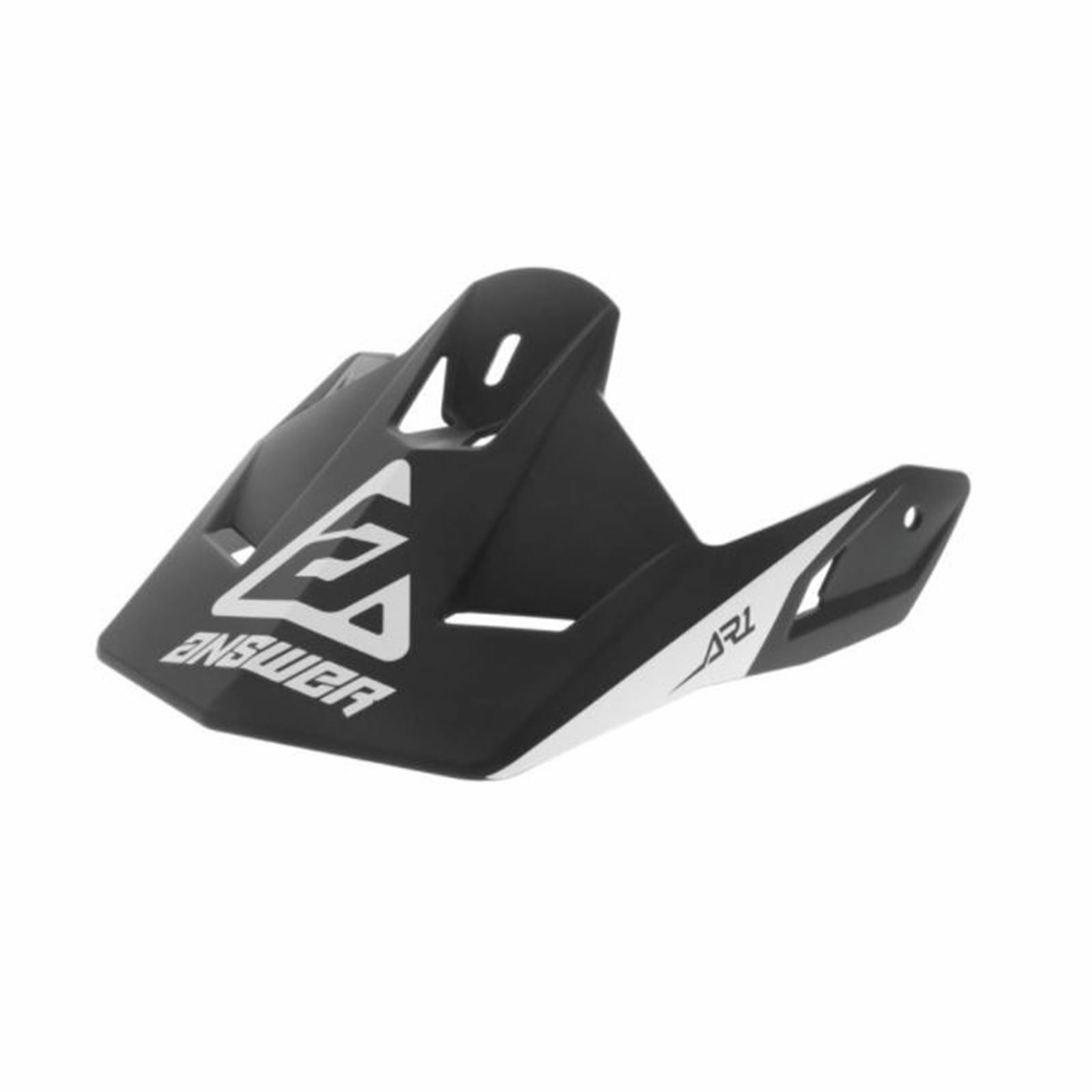 Answer AR1 Bold Visor Black/White - Youth - Click Image to Close