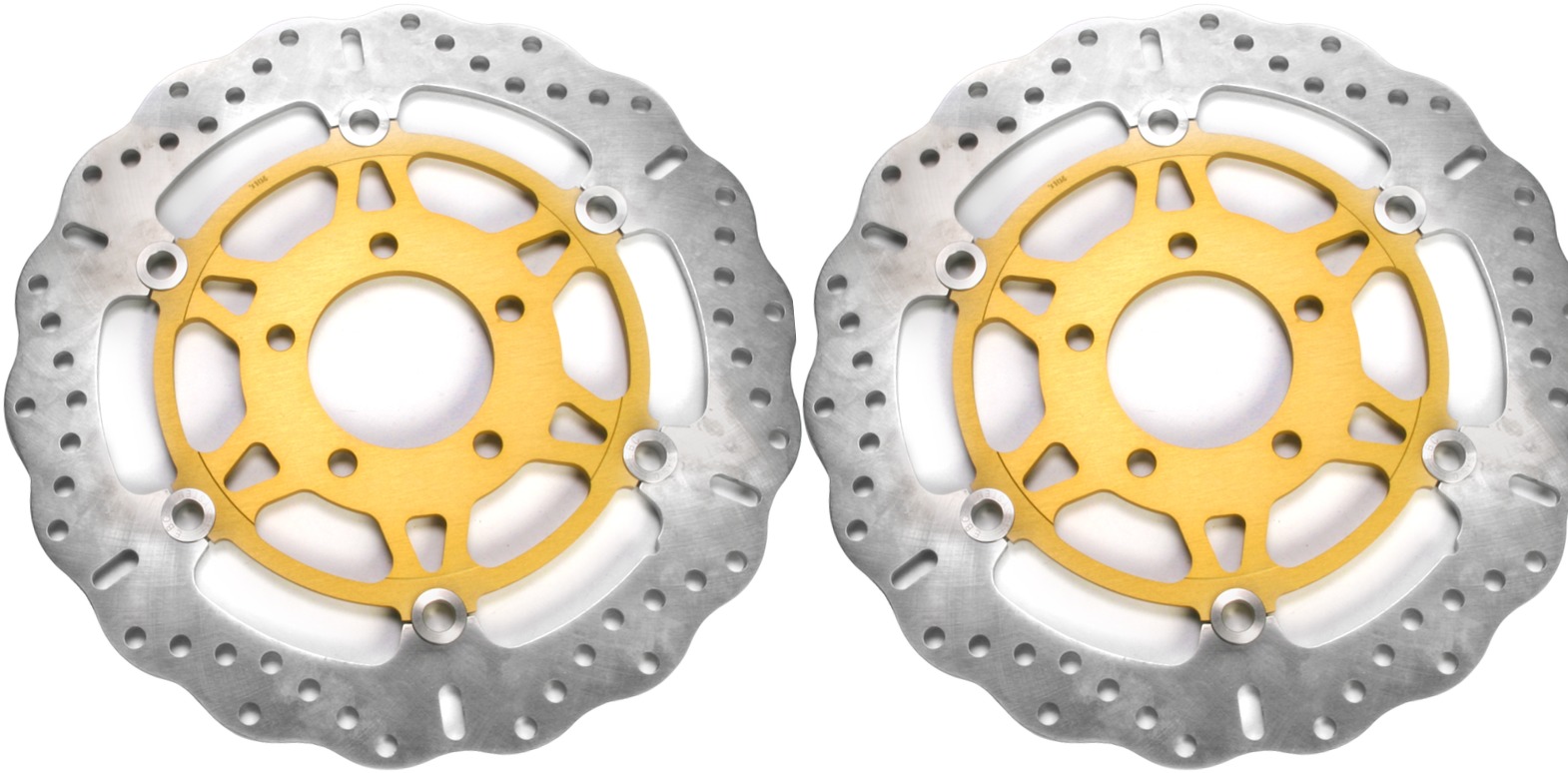 Floating Contour Brake Rotor Front Set - Click Image to Close