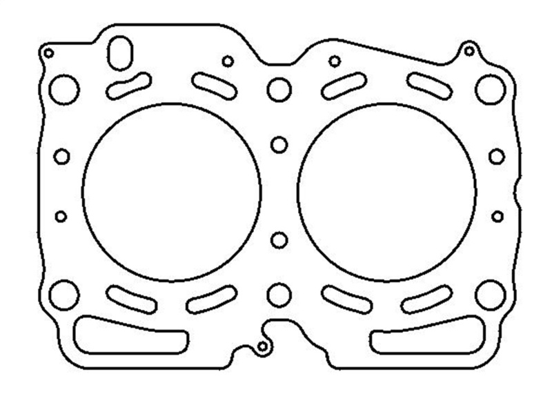 93mm .040 inch MLS Head Gasket DOHC 16V Turbo - For Subaru EJ20GN Turbo - Click Image to Close