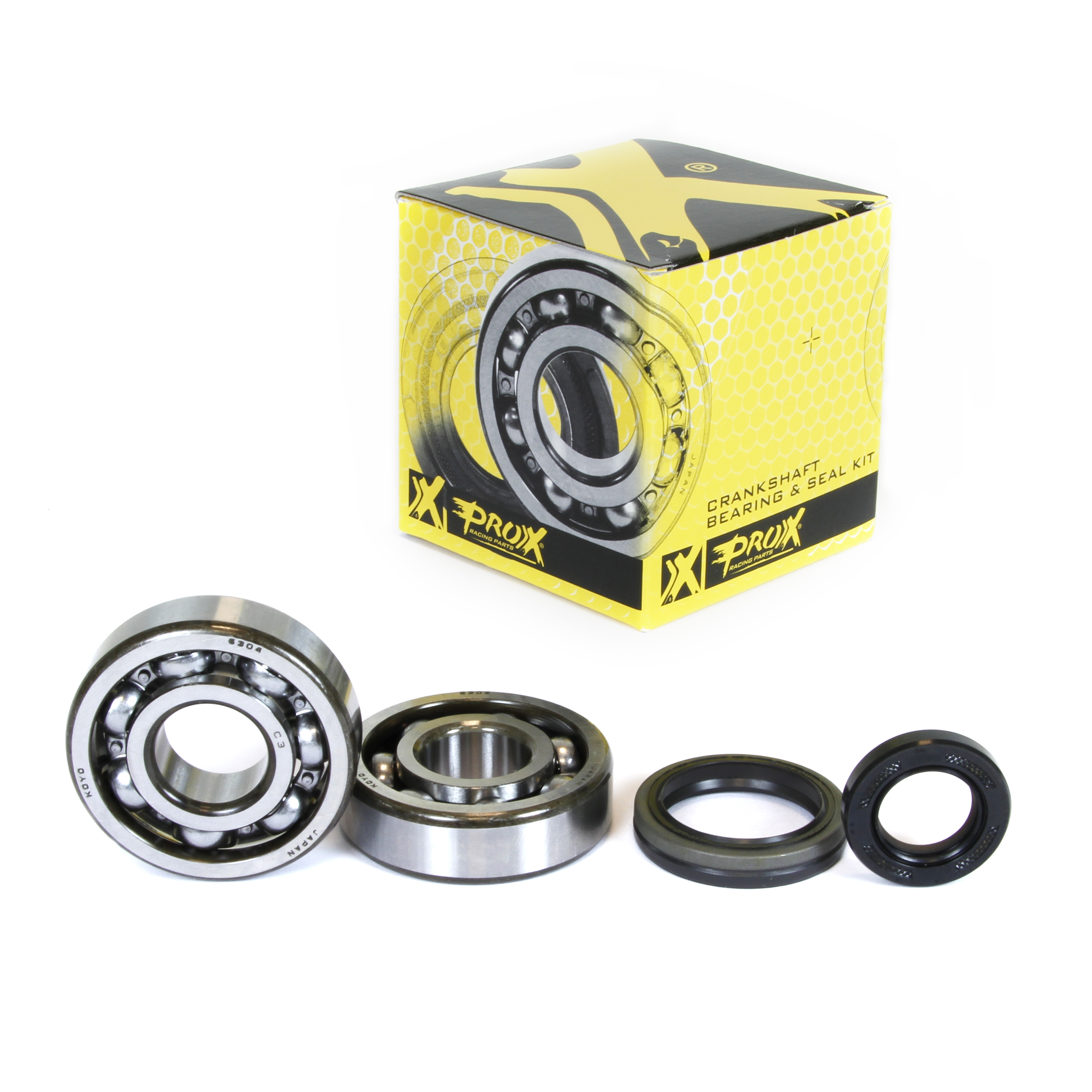 Crankshaft Bearing & Seal Kit - For 89-98 Suzuki RM80 - Click Image to Close