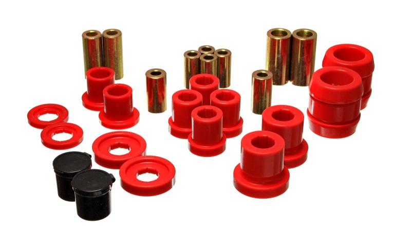 00-09 Honda S2000 Red Front End Control Arm Bushing Set - Click Image to Close