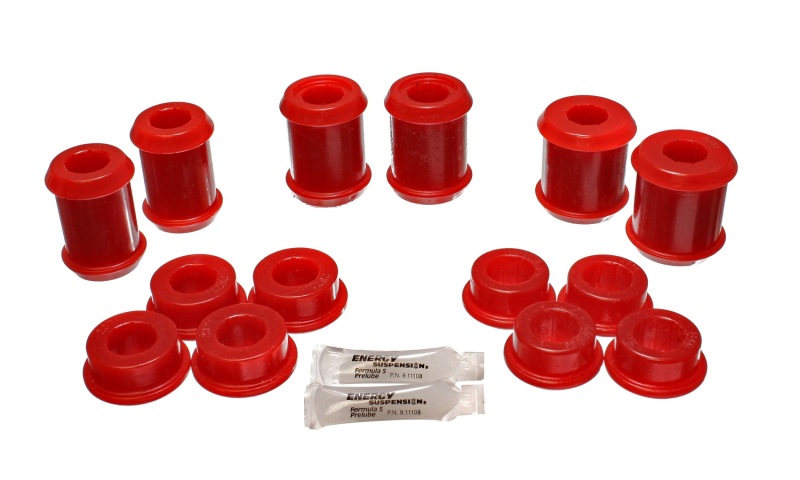 04-09 Cadillac XLR/XLR-V / 97-12 Corvette Red Rear End C/A Bushing Set - Click Image to Close