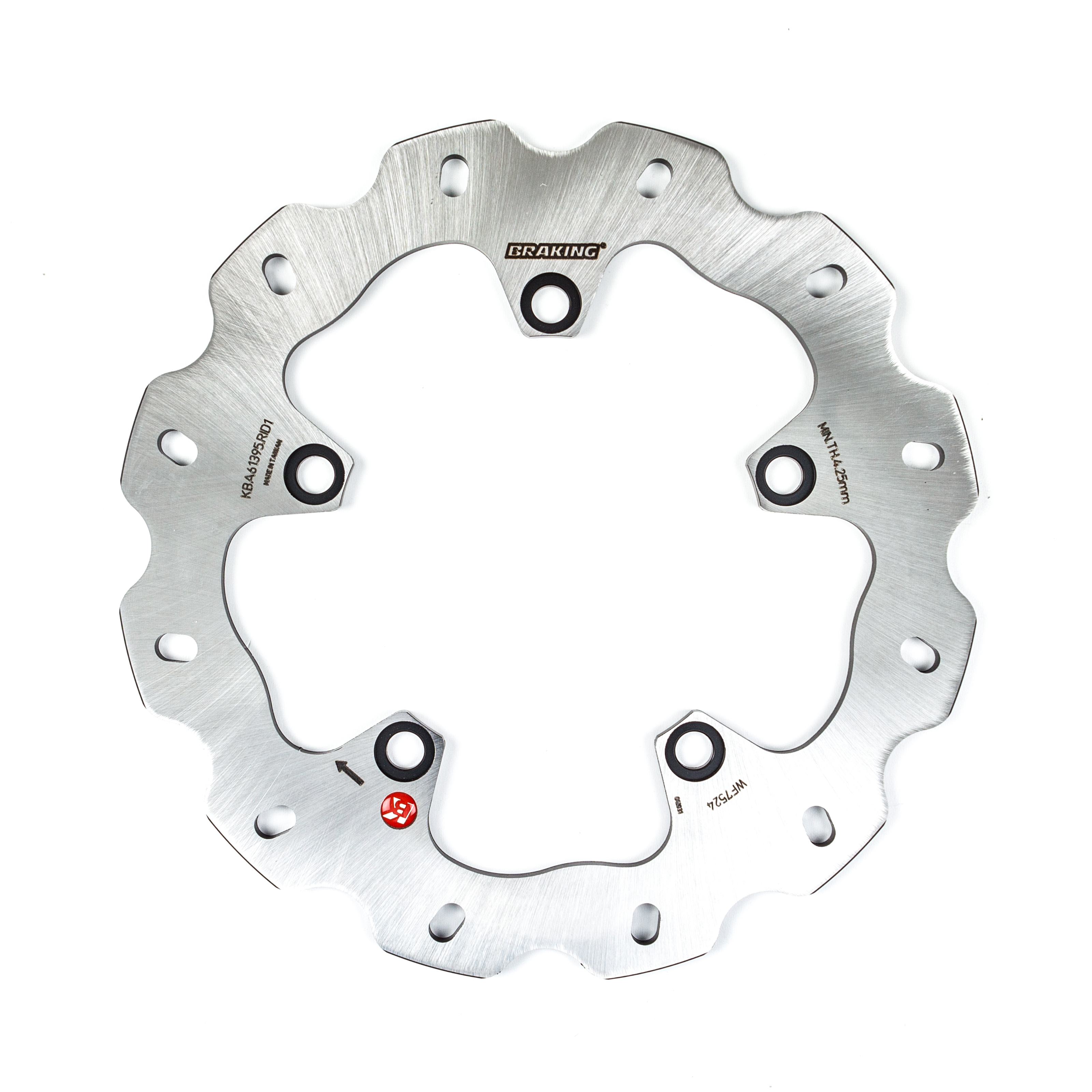 Stainless Steel Racing Rotor Rear - For 12-13 Honda NC700X 14-15 CTX700 - Click Image to Close