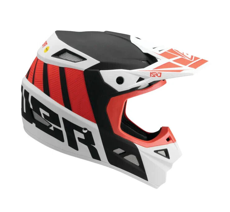 Answer AR7 Hyper Mips Helmet Red/White - Large - Click Image to Close