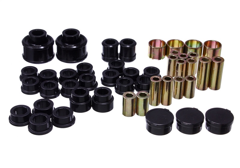 Rear Control Arm Bushing Set - Black - For 05-09 Subaru Legacy - Click Image to Close