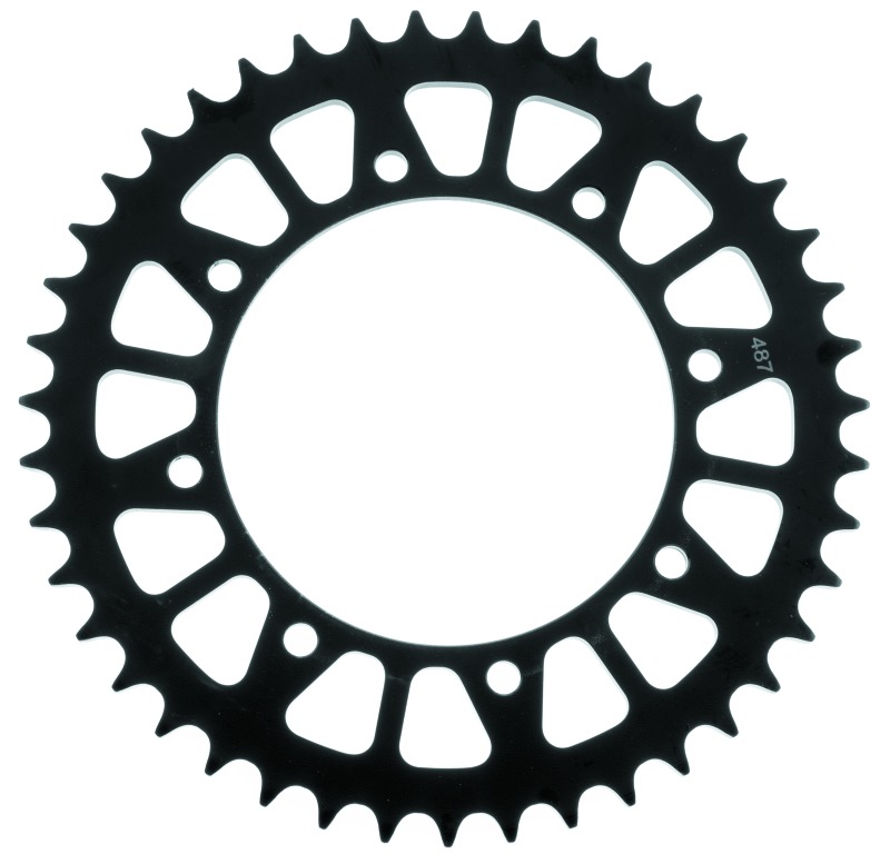 Kawasaki Rear Steel Sprocket 520 42T - Black - Click Image to Close