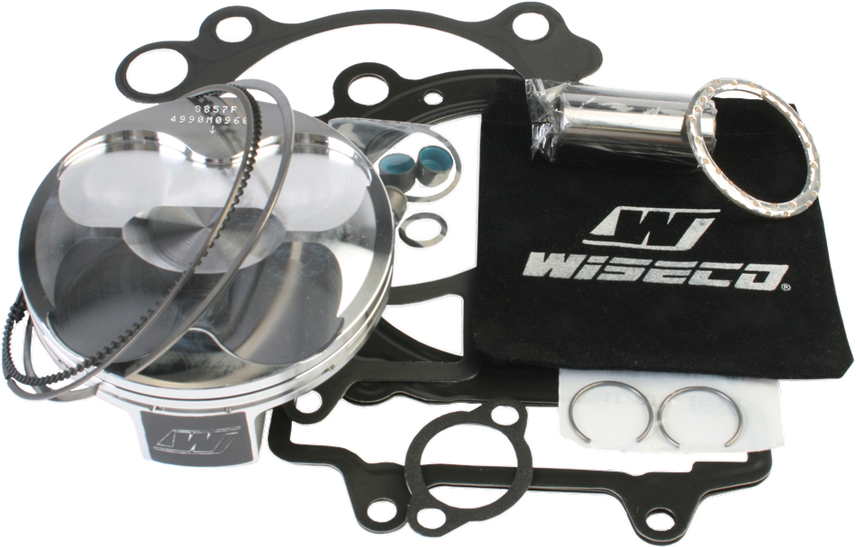 Top End Piston Kit 13.5:1 Compression - 96.00mm Bore (STD) - For 09-12 Kawasaki KX450F - Click Image to Close