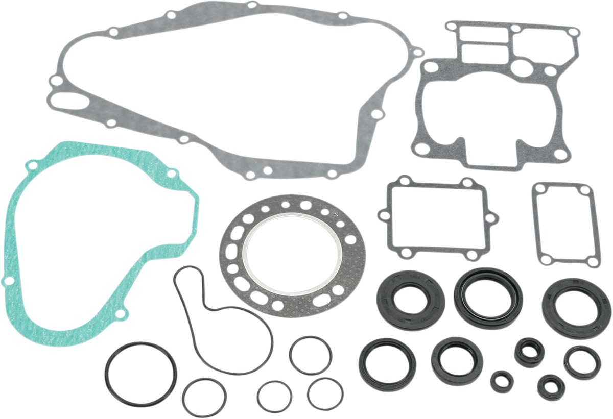 Complete Gasket Kit w/Oil Seals - For 87-92 Suzuki LT250R Quadracer - Click Image to Close