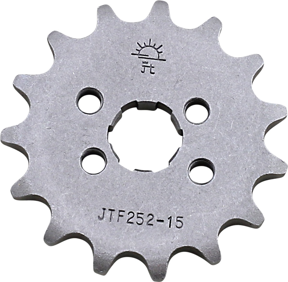 Front Steel Countershaft Sprocket - 15 Tooth 420 - Click Image to Close