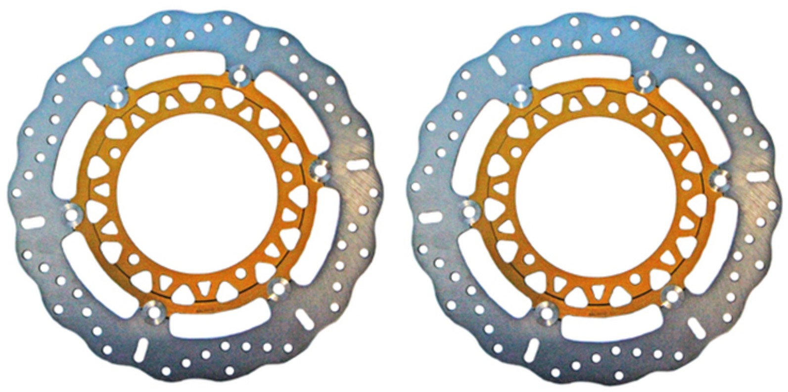 Floating Contour Brake Rotor Front Set - Click Image to Close