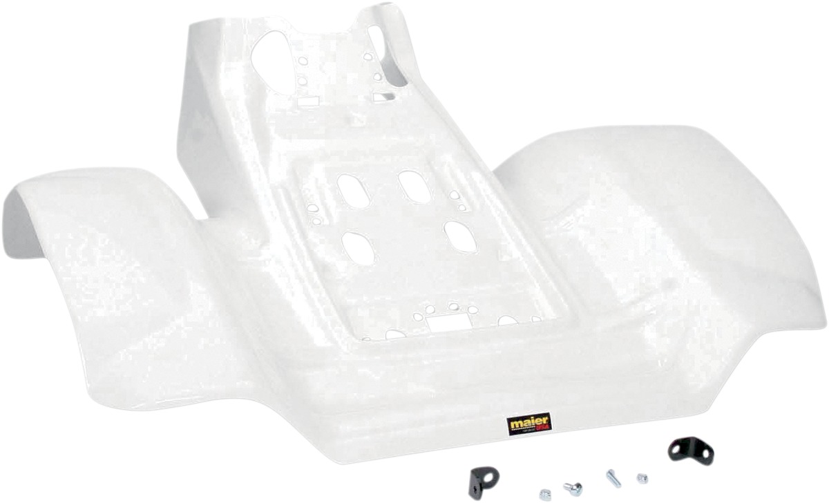 ATV Rear Fender - Rear Fndr Wht Trx250R(Pr)86-89 - Click Image to Close