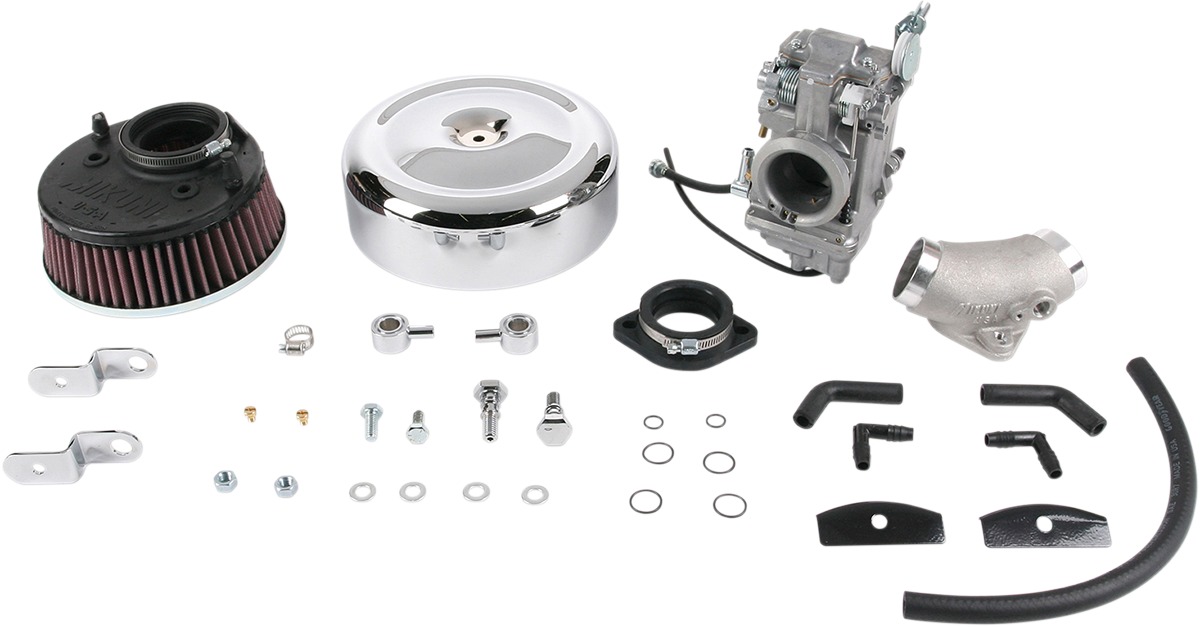 HSR Total Carburetor Kit 42 mm - For 99-06 Harley Touring Softail Dyna - Click Image to Close