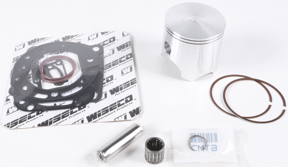 Top End Piston Kit 87.50mm Bore (+1.50) - For 91-04 Kawasaki KX500 - Click Image to Close