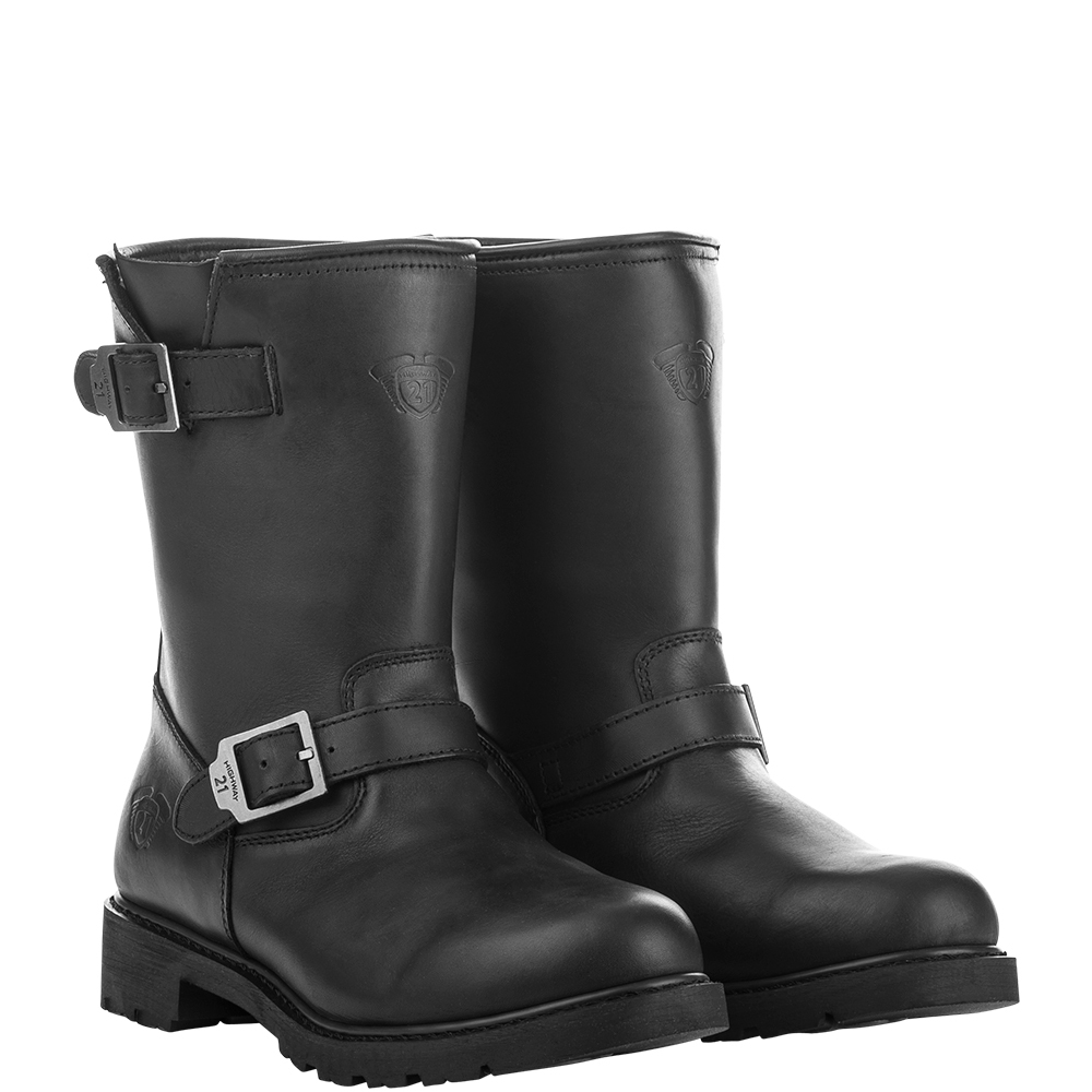 Low Primary Engineer Boots Black US 08 - Click Image to Close