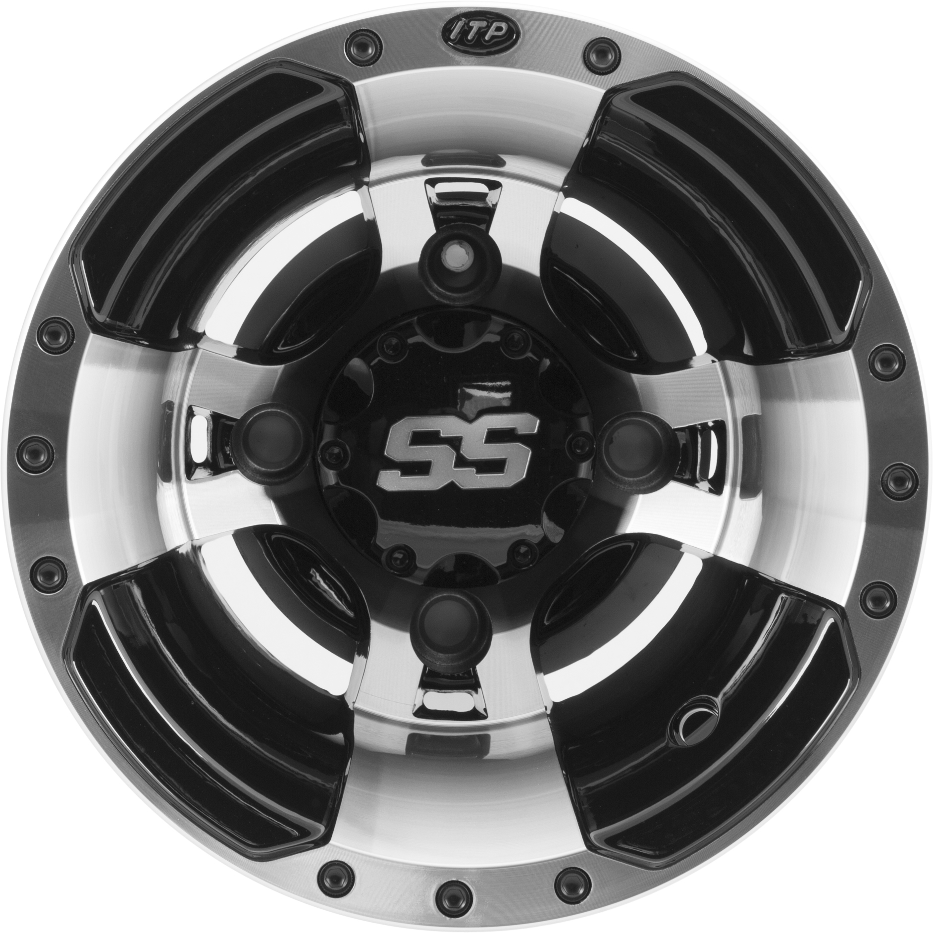SS112 MACHINED WHEEL 10X8 4/115 3+5 - Click Image to Close