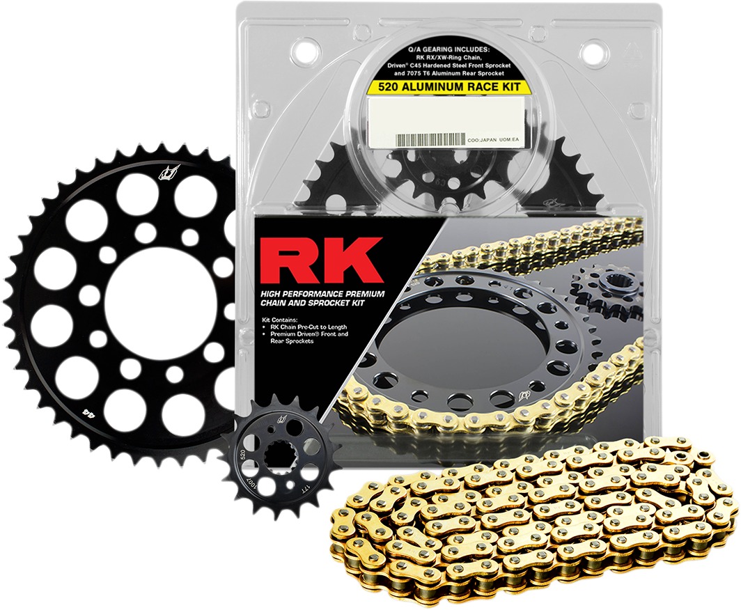 Chain & Sprocket Kit - QA 520 - Click Image to Close