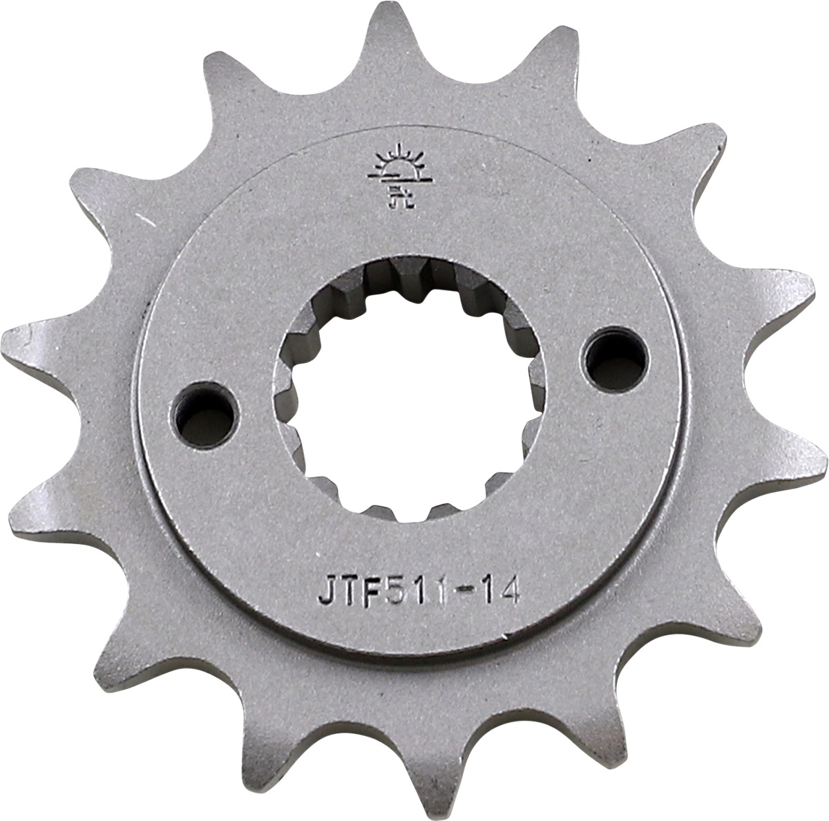 Front Steel Countershaft Sprocket - 14 Tooth 520 - Click Image to Close