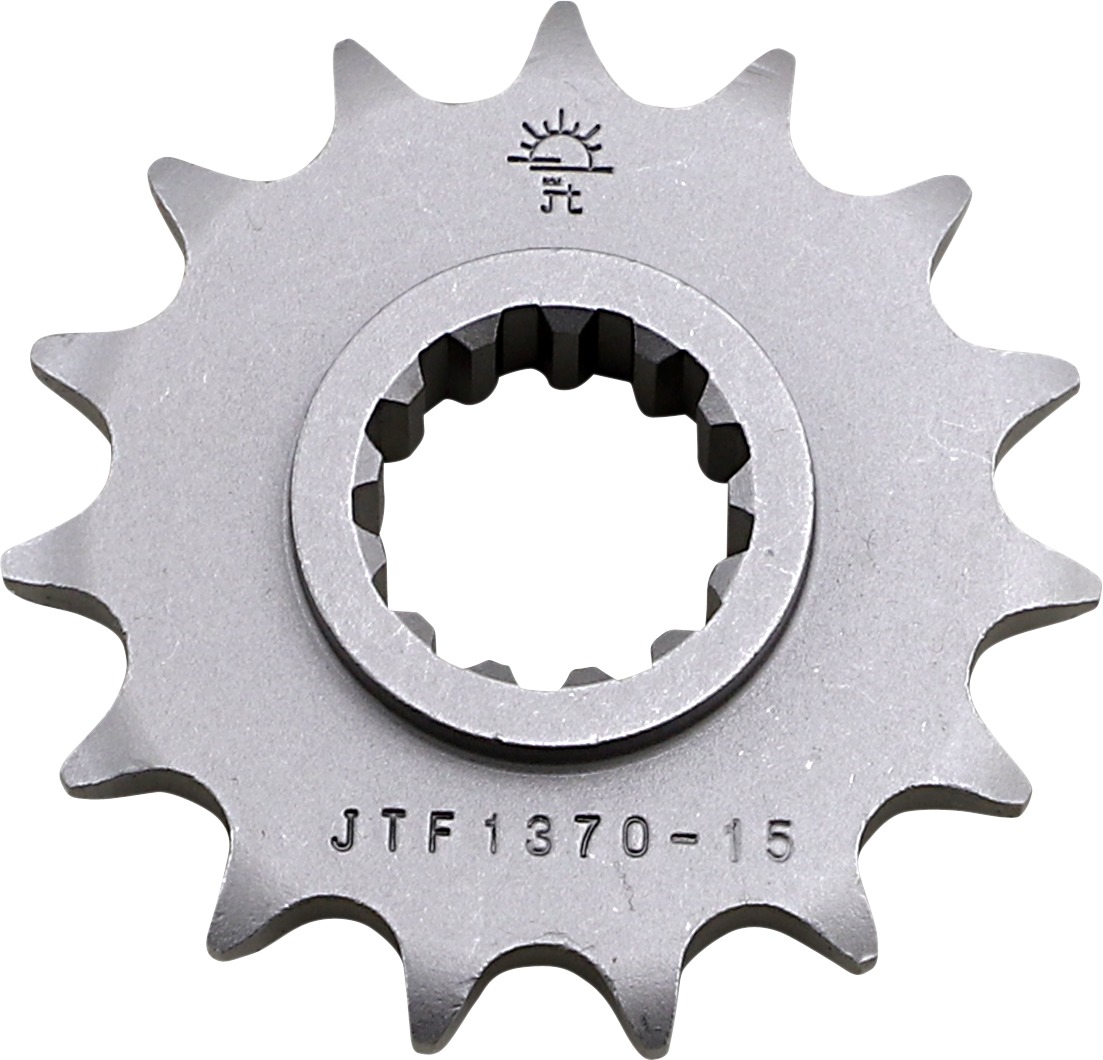 Front Steel Countershaft Sprocket - 15 Tooth 525 - Click Image to Close