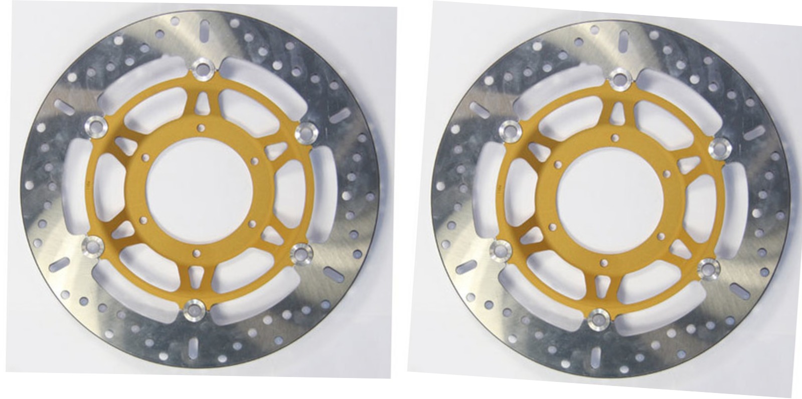 Floating Brake Rotor Front Set - Click Image to Close