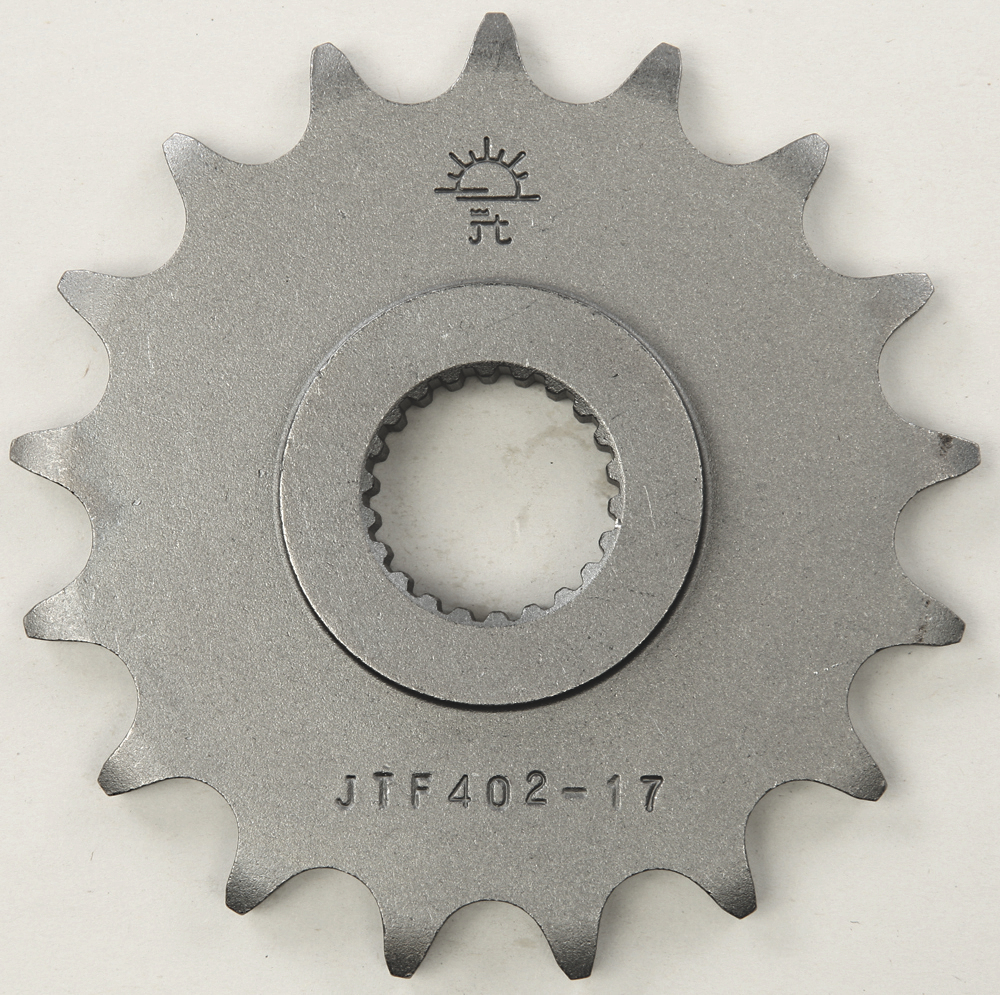 Front Steel Countershaft Sprocket - 17 Tooth 520 - Click Image to Close