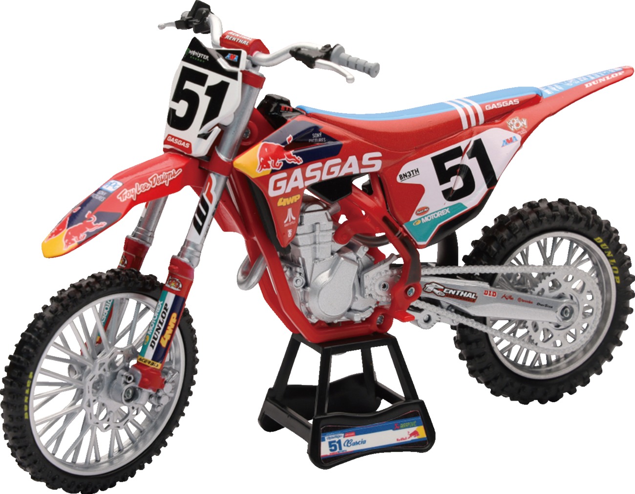 1:12 Scale Offroad Racer Replica - Redbull Gasgas Barcia - Click Image to Close