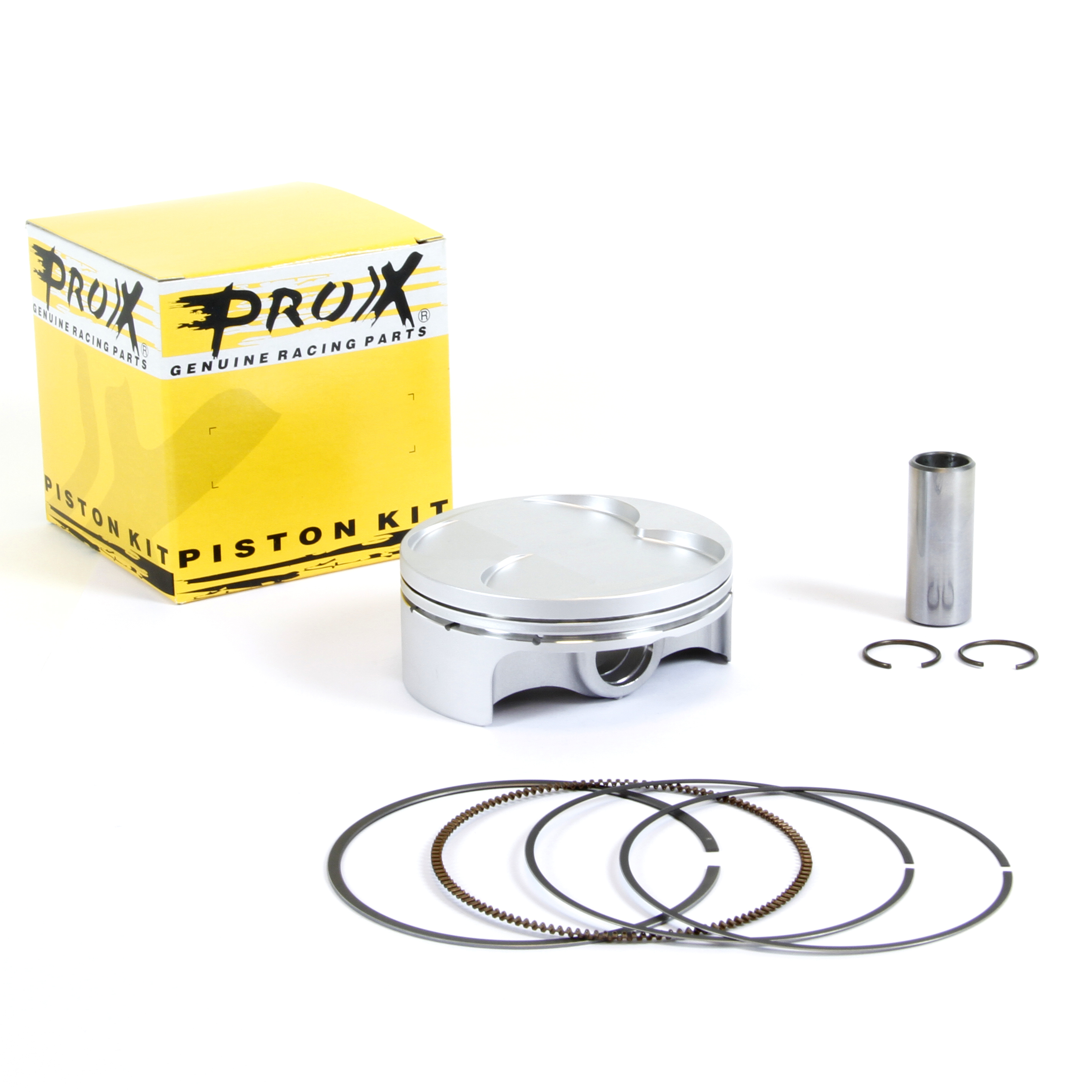 Piston Kit - 76.96mm, 13.2:1 - For 2010 Kawasaki KX250F - Click Image to Close