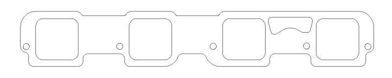 05+ Dodge 6.1L Hemi .060in Fiber Intake Gasket - Click Image to Close