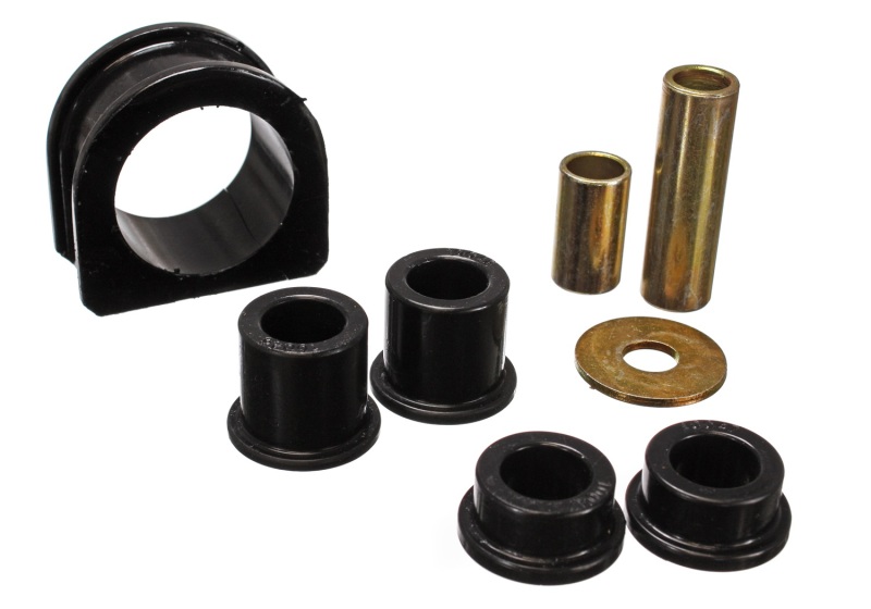 Steering Rack Bushing Set - Black - Click Image to Close